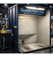 MSF GLOBAL Dry Paint Booths – Powder Coating Dry Filter Booths, Dryback Overspray Capture, Small Production/Lab Use, Custom Sizes for Workshops & Industrial Finishing Applications 